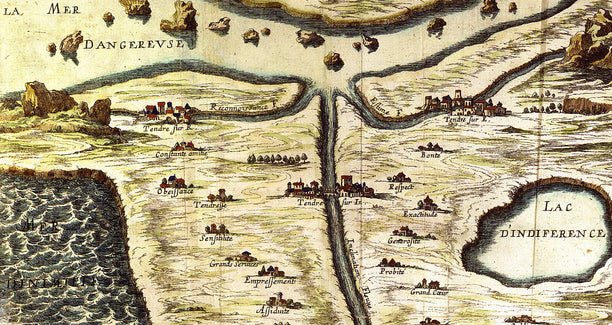 Madeleine de Scudéry's Carte de Tendre