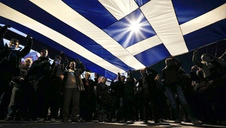 Image for blog post entitled The <i>Telegraph</i> on the "Leftist mutiny” within Syriza