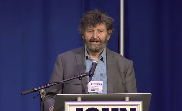 Stanley Aronowitz at Left Forum, 2014.