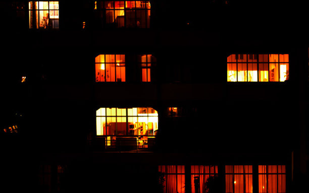 Belleville lofts at night. Photo: Gabriel Jorby. via Flickr.