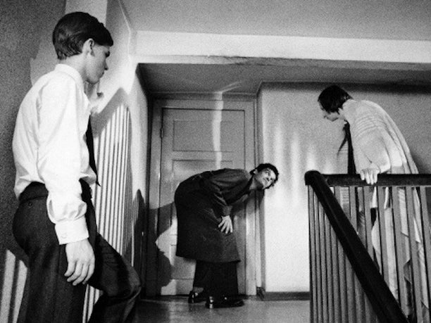 From Jean-Marie Straub and Danièle Huillet's Class Relations (1984), an adaptation of Kafka's Amerika.