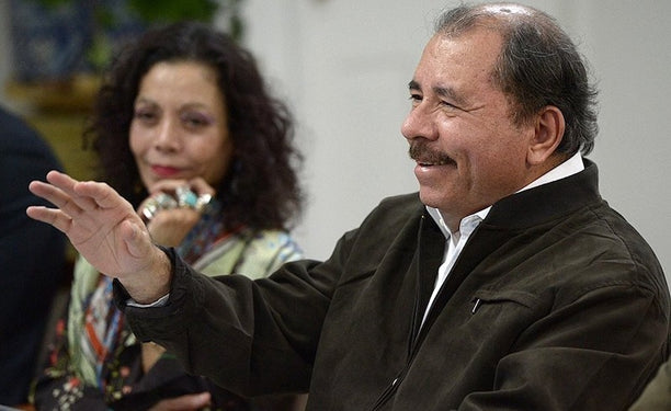 Daniel Ortega and Rosario Murillo, Managua, 2014.