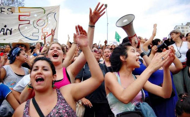 2016 National Women's Meeting, Rosario, Argentina. via La Izquierda Diario.