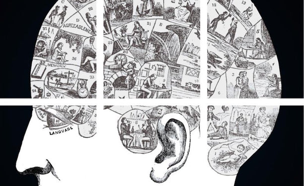 Detail from the cover of Hemisferio izquierda (Siglo XXI Editores, 2013).