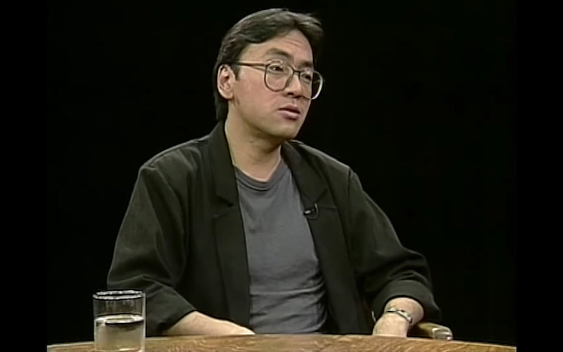 Kazuo Ishiguro on Charlie Rose, 1995.
