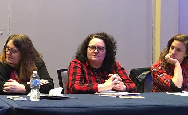 Voices from the Teachers Strike panel at Labor Notes, April 7. Photo: Tithi Bhattacharya.