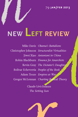 Image for blog post entitled <em>New Left Review</em> - issue 79 out now