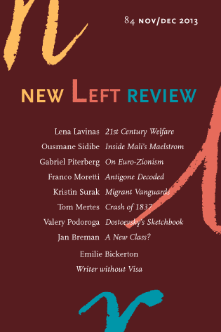 Image for blog post entitled <em>New Left Review</em> - issue 84 out now