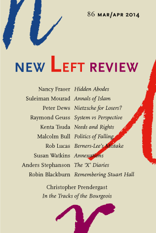 Image for blog post entitled <i>New Left Review</i> - March/April issue out now!