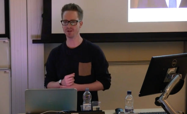 Nick Srnicek at Warwick University, April 2016. via YouTube.
