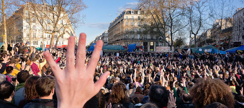 Image for blog post entitled The Courage of Nuit Debout