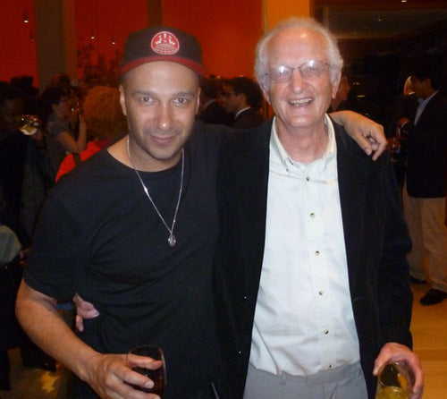 Image for blog post entitled Frank Bardacke meets Tom Morello at Hillman Awards Ceremony