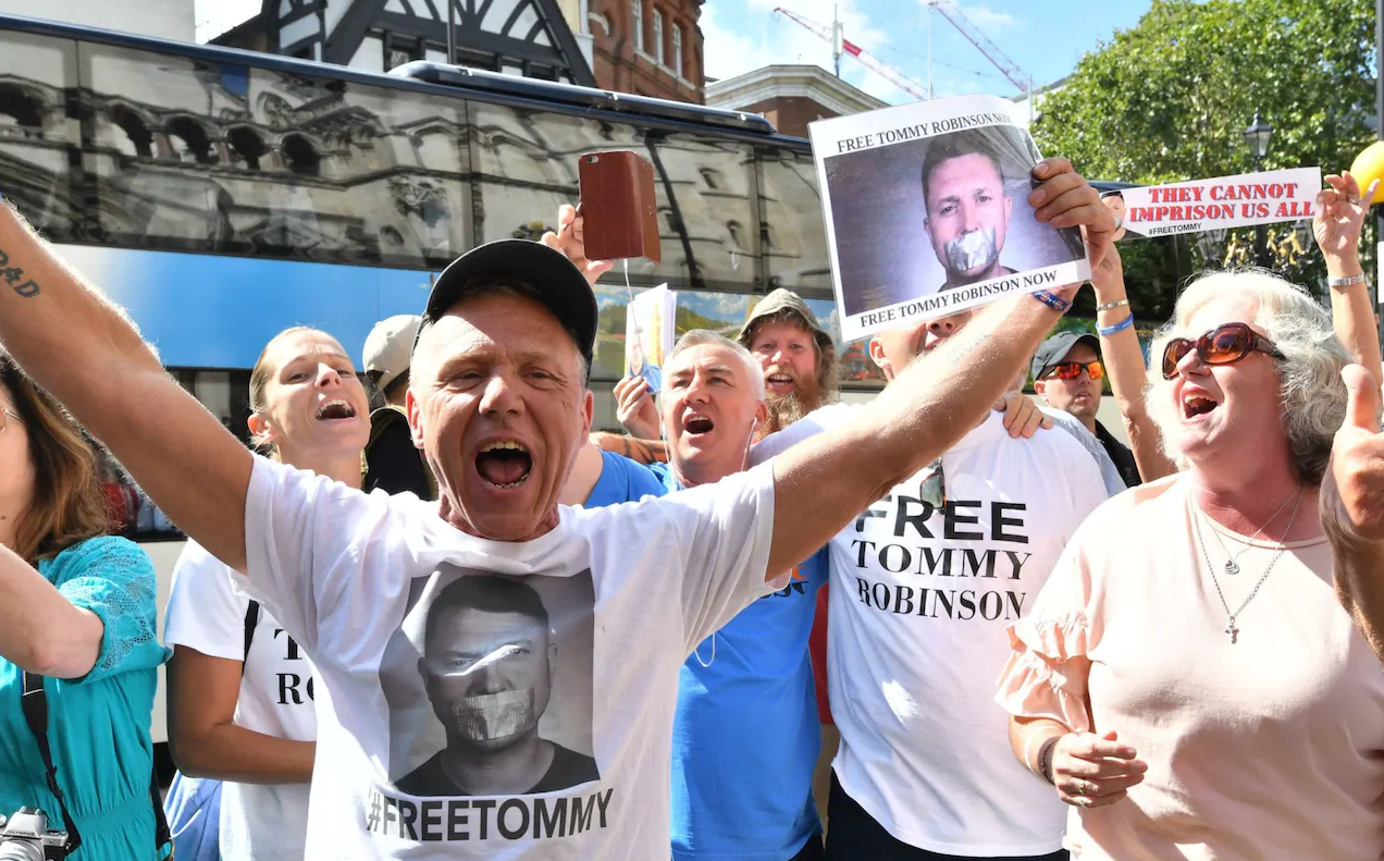 Tommy robinson shirt Clearance
