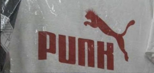 Shanzai version of the Puma logo.