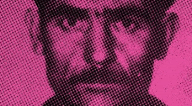 "A green tongue to the sky's peaceful blue."