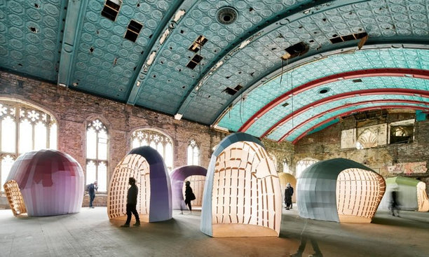 Chromotogram by Liam Hopkins at the National Festival of Making. Image: Lazerian.com