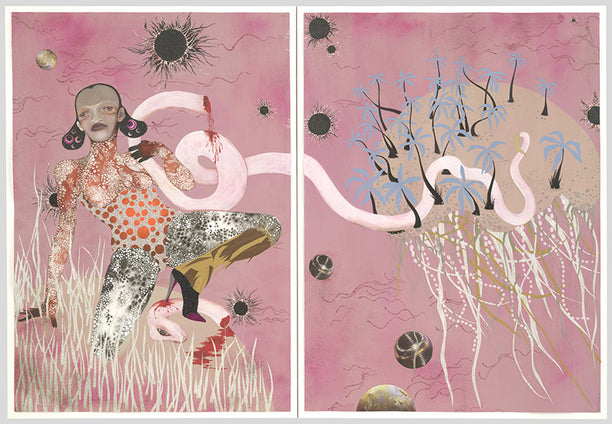 Credit: Wangechi Mutu, Yo Mama, 2003. © 2022 Wangechi Mutu
