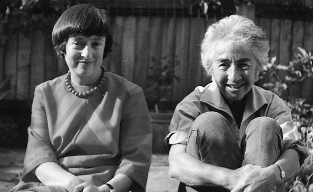Yvonne Kapp with her daughter Janna, c. 1970.
