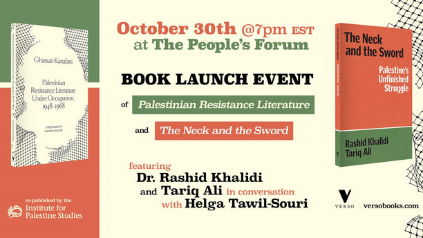 NYC Book Launch | The Neck and the Sword & Palestinian Resistance Literature
