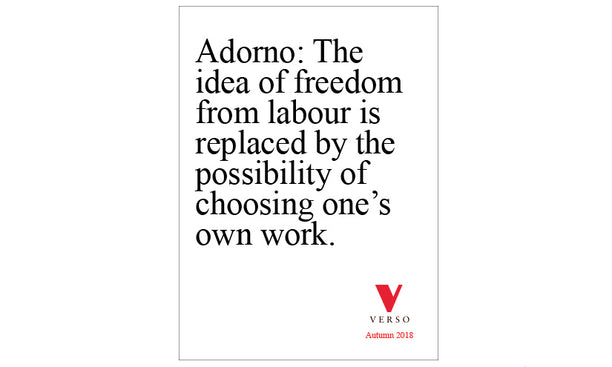 Verso Autumn 2018 Catalogue