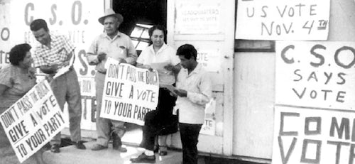 Image for blog post entitled The Lay Catholic Activist: Cesar Chavez in his twenties