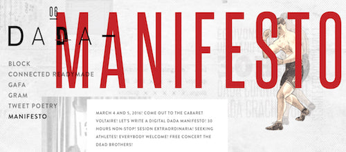 Image for blog post entitled RetroDada Manifesto