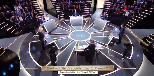 20 March French presidential debate