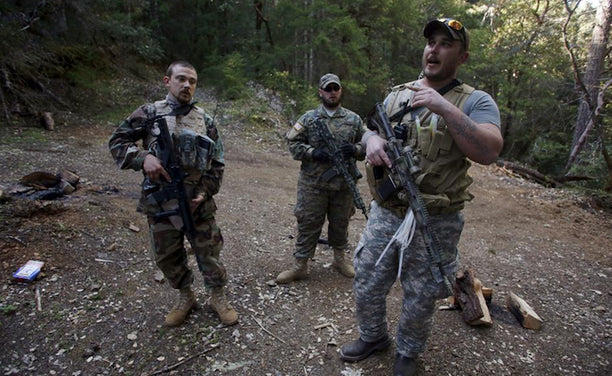 Oath Keepers in Josephine County, Oregon, April 2015.