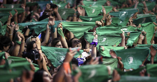 Pañuelos Verdes, Acompañamiento, Solidaridad