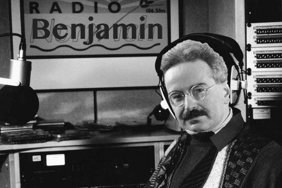 LIVE: Radio Benjamin on air, Walter Benjamin on aura