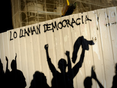 Image for blog post entitled Dan Hancox on the Spanish Uprising: Democracia Real Ya! (Real Democracy Now!)