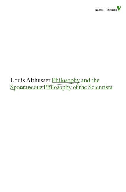 Louis Althusser's 1967-68 course on 'philosophy for scientists' –  publications and online archive