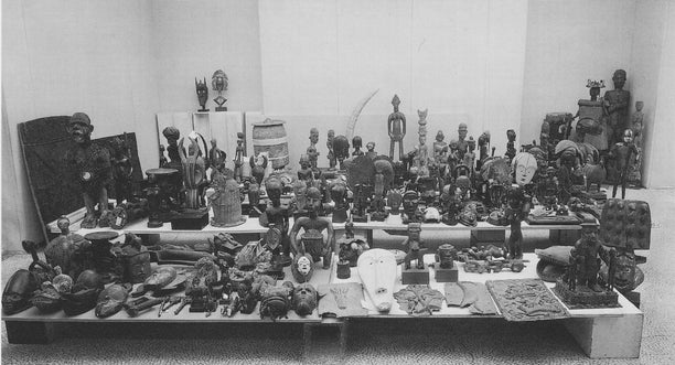Different African Objects (Source: The Museum of Modern Art, New York, 1936. Photo: Suichi Sunami)