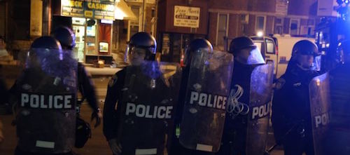 Image for blog post entitled Cops Against Community: Police Impunity and The Baltimore Uprising