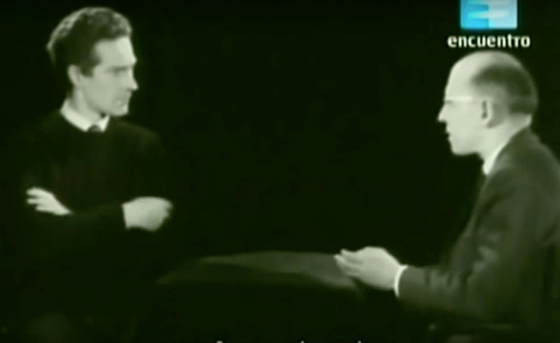 Video: Alain Badiou and Michel Foucault — Philosophy and Psychology (1965)