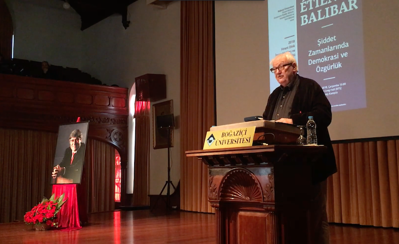 Video: Étienne Balibar — Democracy and Liberty in Times of Violence
