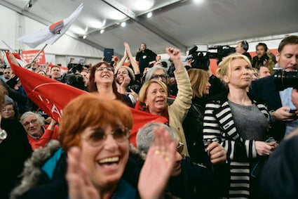 Image for blog post entitled 'What kind of solidarity with the Greek people?': A round table with Étienne Balibar, Susan George and Francis Wurtz