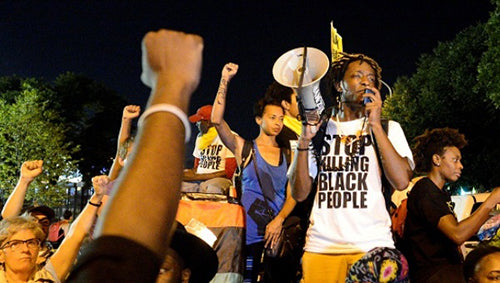 Image for blog post entitled Movement for Black Lives platform and excerpts from Policing the Planet