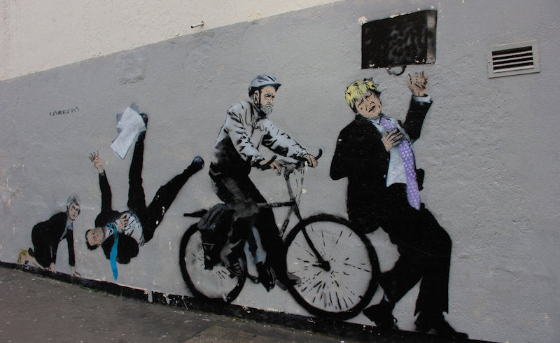 Mural by graffiti artist Loretto, London. via Flickr.