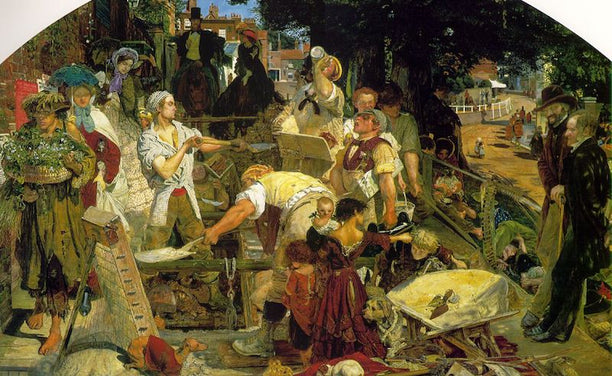 Ford Madox Brown, Work (1875). via Wikimedia Commons.