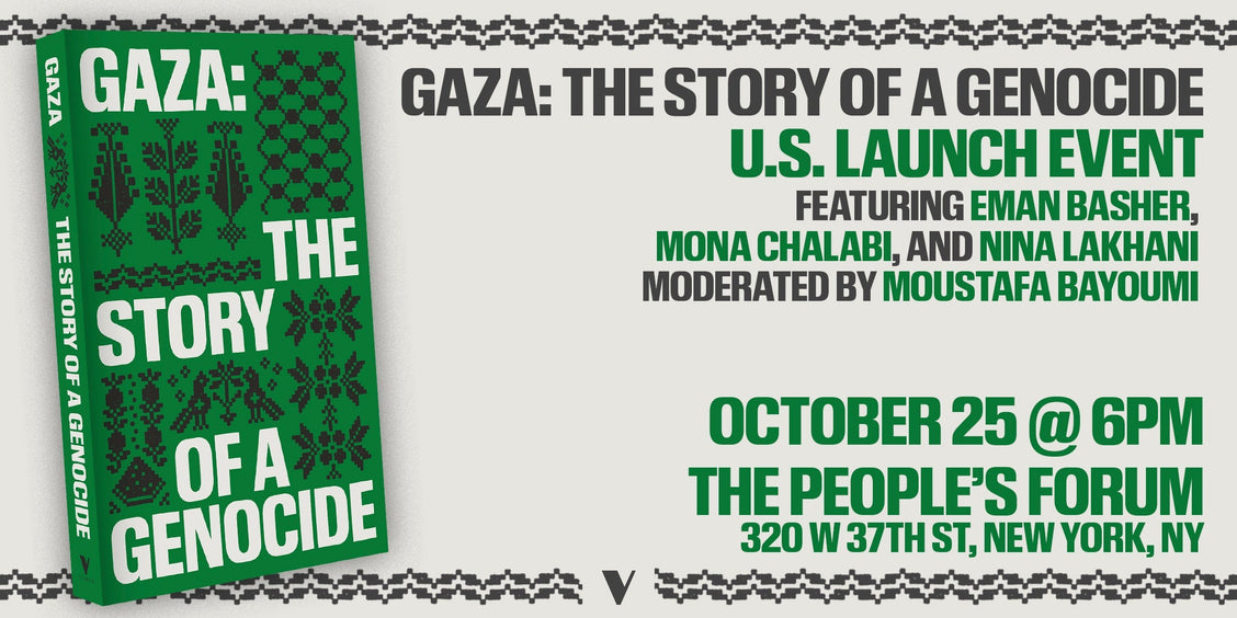 US Launch Event | Gaza: The Story of a Genocide