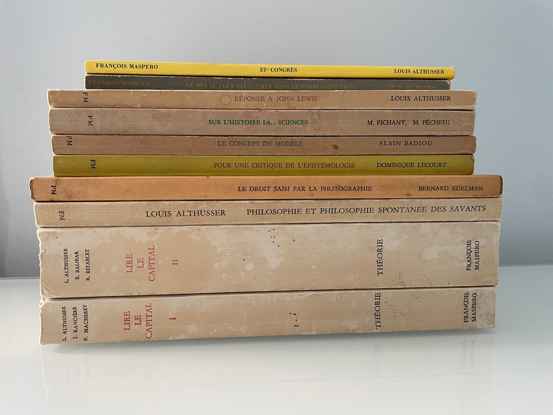 Louis Althusser’s Théorie series at François Maspero: A Brief History