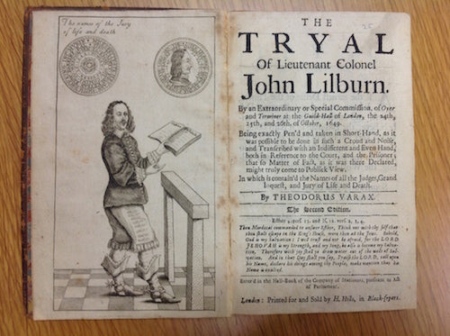 Image for blog post entitled "Though we fail, our truths prosper" - celebrating the Leveller John Lilburne's 400th birthday!