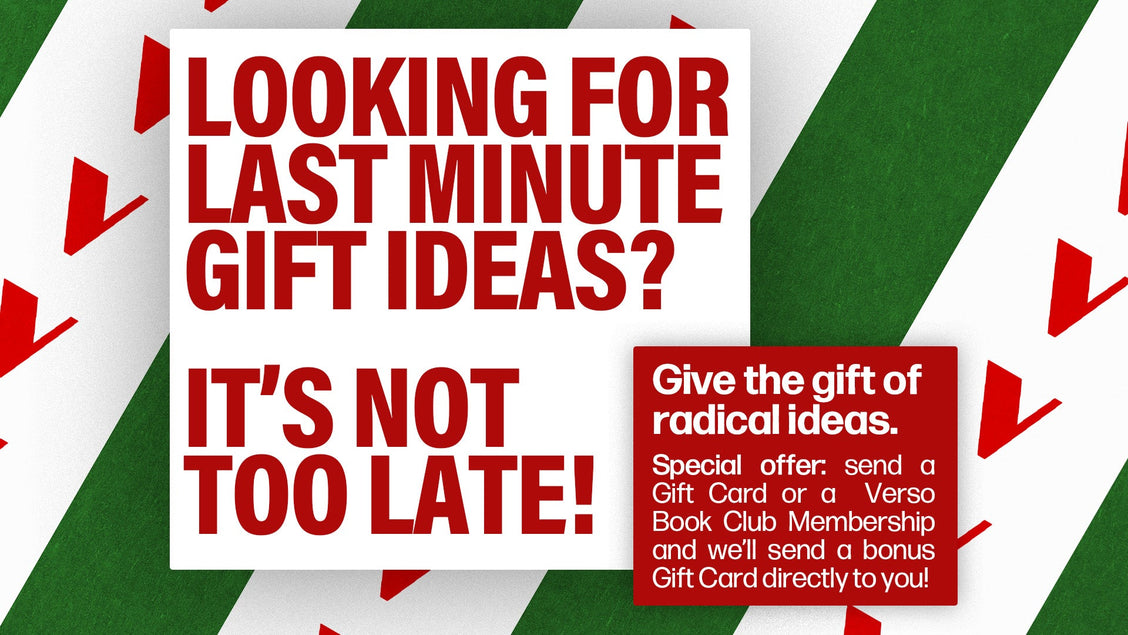 Gift a Verso Book Club Subscription, Get a Gift Card for Yourself!
