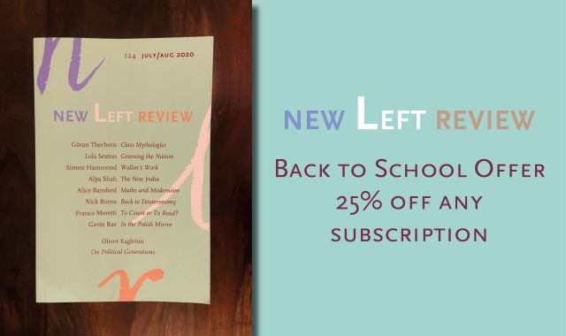 New Left Review, Back to School Offer