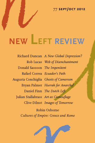 Image for blog post entitled New Left Review - Issue 77 out now