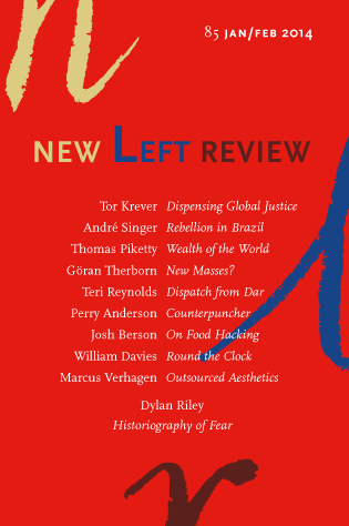 Image for blog post entitled New Left Review — Issue 85 out now