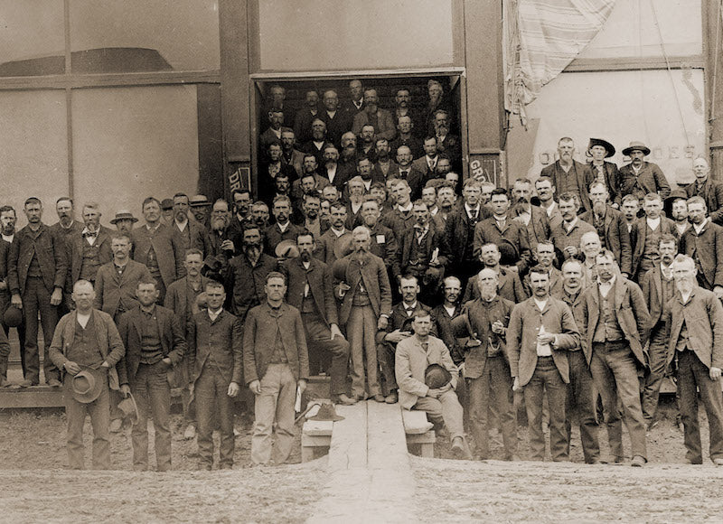 People's Party Convention, 1890, Columbus, Nebraska. via Wikimedia Commons.