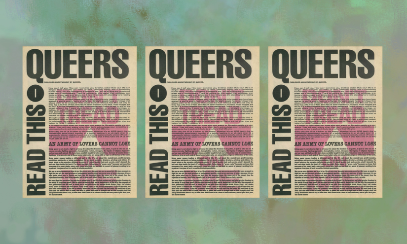 Queer Nation Manifesto: Queers Read This (1990)