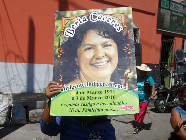 Verso author fighting intimidation for covering the murder trial of indigenous activist Berta Caceres